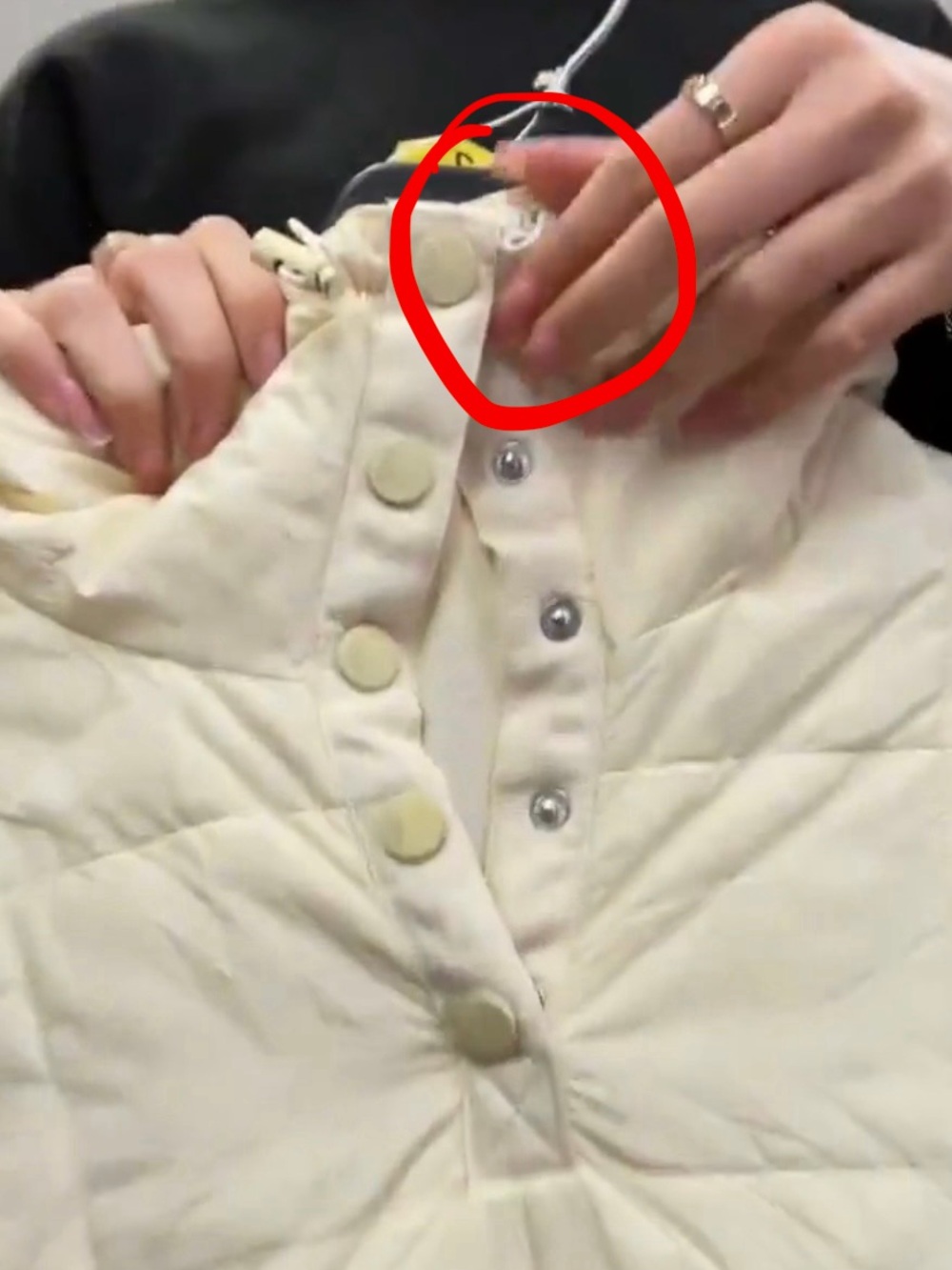 FP Movement Pippa Packable Pullover Puffer Light Yellow Anorak Pullover Jacket - Picture 7 of 11